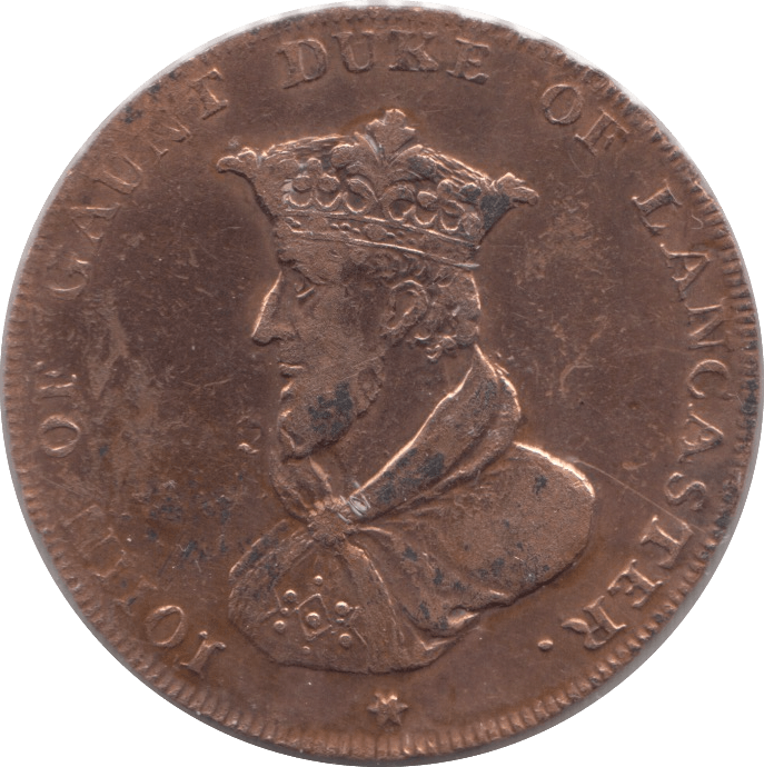 1794 LANCASTER HALFPENNY TOKEN REF 382 - Token - Cambridgeshire Coins