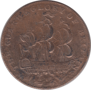 1794 MIDDLESEX HALFPENNY TOKEN REF 372 - Token - Cambridgeshire Coins