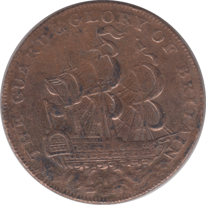 1794 MIDDLESEX HALFPENNY TOKEN REF 372 - Token - Cambridgeshire Coins