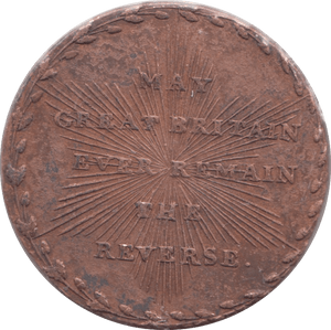 1794 MIDDLESEX HALFPENNY TOKEN REF 376 - Token - Cambridgeshire Coins