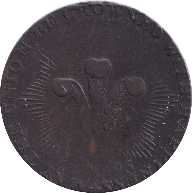 1795 CORONATION COIN TOKEN - WORLD COINS - Cambridgeshire Coins