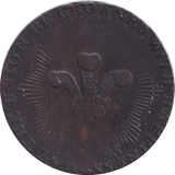 1795 CORONATION COIN TOKEN - WORLD COINS - Cambridgeshire Coins