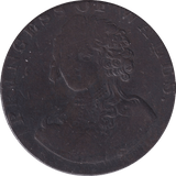 1795 CORONATION COIN TOKEN - WORLD COINS - Cambridgeshire Coins