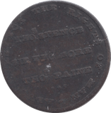 1795 FARTHING TOKEN - Token - Cambridgeshire Coins