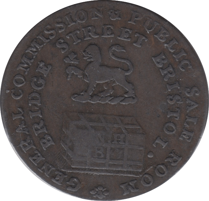 1795 GENERAL COMMISSION AND PUBLIC SALE TOKEN REF A2 - Token - Cambridgeshire Coins