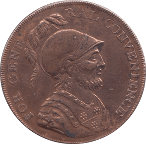 1795 HALF PENNY TOKEN MIDDLESEX REF 352 - Token - Cambridgeshire Coins