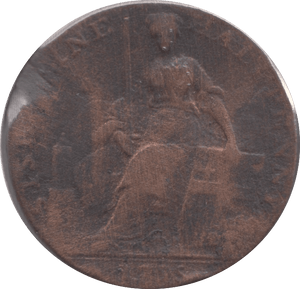 1795 HALFPENNY TOKEN LORDS COMMONS - HALFPENNY TOKEN - Cambridgeshire Coins