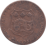 1795 HALFPENNY TOKEN POOLE REF 351 - Token - Cambridgeshire Coins