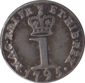 1795 MAUNDY ONE PENNY ( GVF ) - MAUNDY ONE PENNY - Cambridgeshire Coins