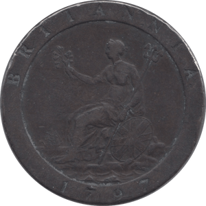 1797 CARTWHEEL PENNY ( FINE ) 5 - Shilling - Cambridgeshire Coins