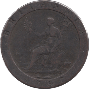 1797 CARTWHEEL PENNY ( FINE ) 6 - Shilling - Cambridgeshire Coins