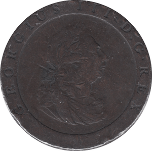 1797 CARTWHEEL PENNY ( FINE ) - Shilling - Cambridgeshire Coins