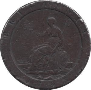 1797 CARTWHEEL PENNY ( FINE ) - Shilling - Cambridgeshire Coins
