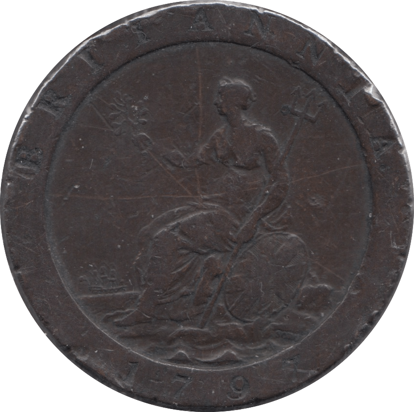 1797 CARTWHEEL PENNY ( FINE ) - Shilling - Cambridgeshire Coins