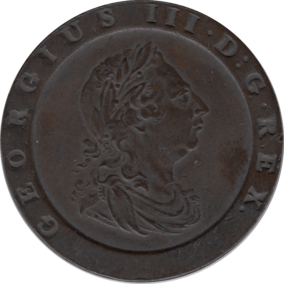 1797 CARTWHEEL PENNY ( GVF ) 3 - Penny - Cambridgeshire Coins