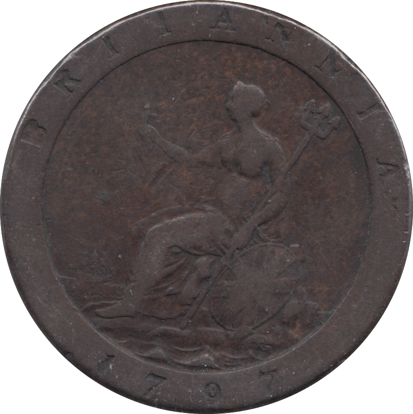 1797 PENNY( FINE ) 5 - Penny - Cambridgeshire Coins