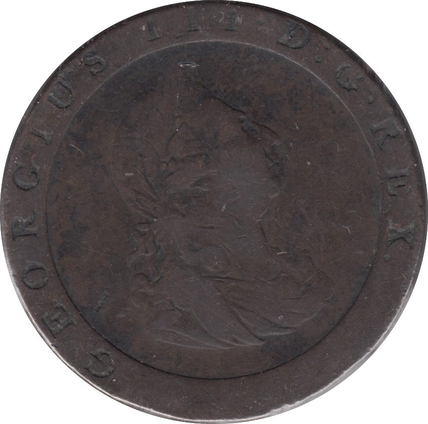 1797 PENNY( FINE ) 5 - Penny - Cambridgeshire Coins