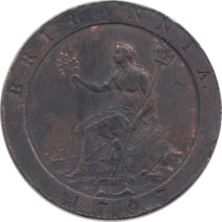 1797 PENNY ( GVF ) 2 - Penny - Cambridgeshire Coins