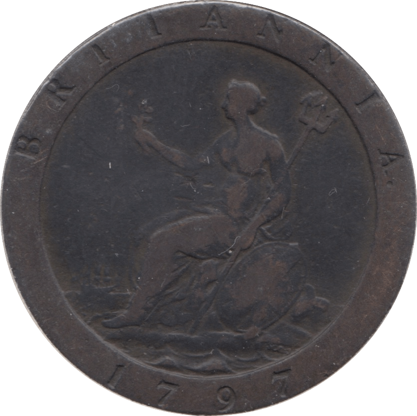 1797 PENNY ( NF ) 11 - Penny - Cambridgeshire Coins