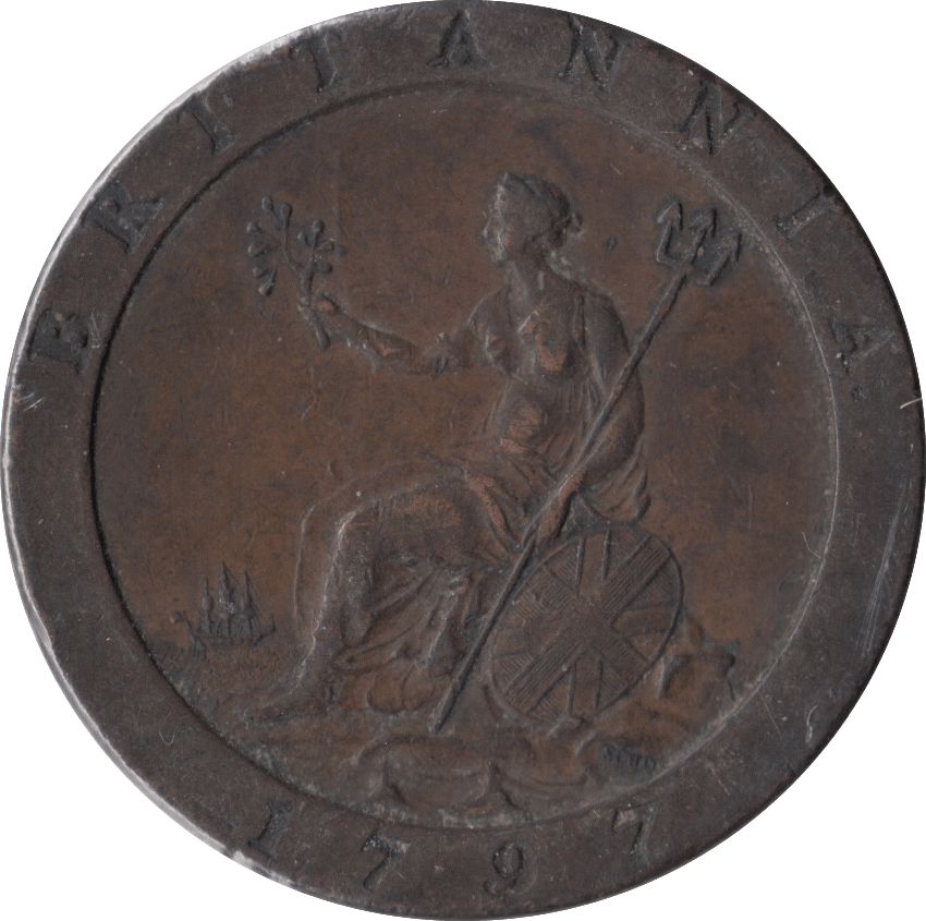 1797 PENNY ( VF ) - Penny - Cambridgeshire Coins