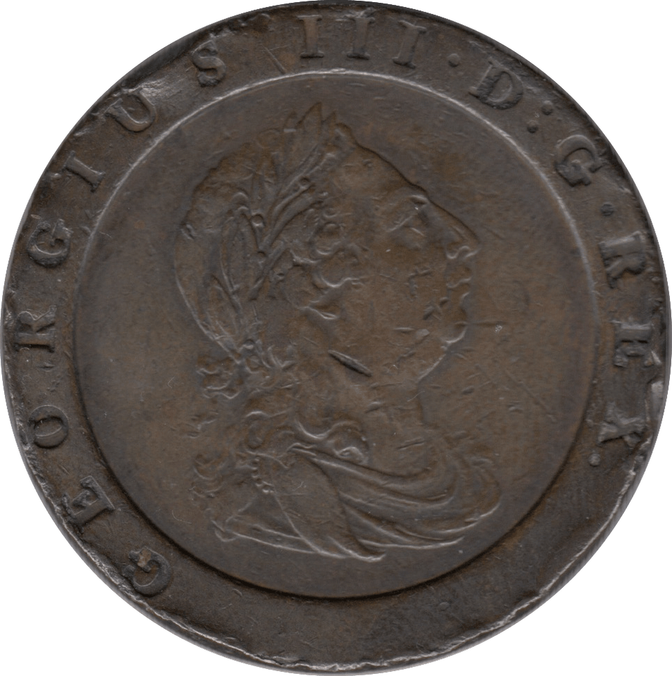 1797 TWOPENCE ( FINE ) REF 2 - TWOPENCE - Cambridgeshire Coins