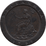1797 TWOPENCE ( VF ) REF 2 - TWOPENCE - Cambridgeshire Coins