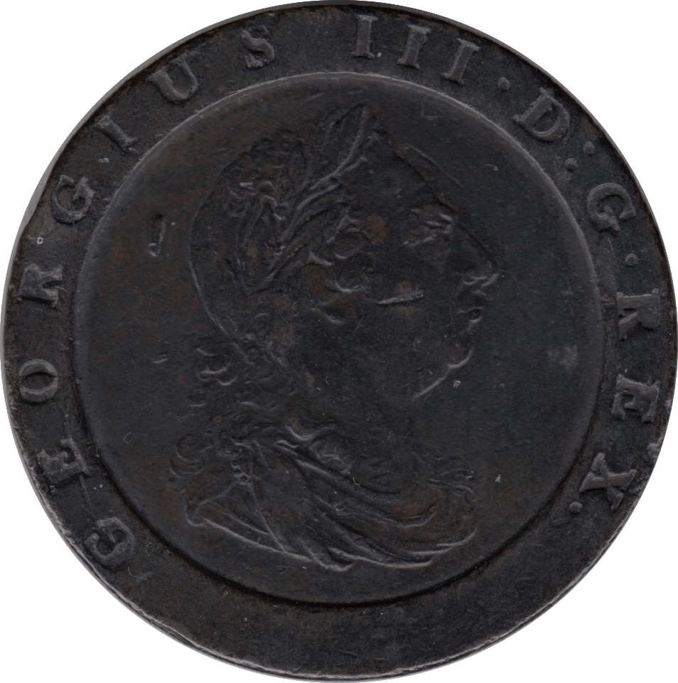 1797 TWOPENCE ( VF ) REF 2 - TWOPENCE - Cambridgeshire Coins