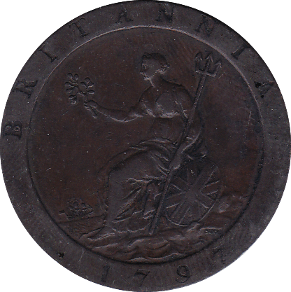 1797 PENNY ( GVF )