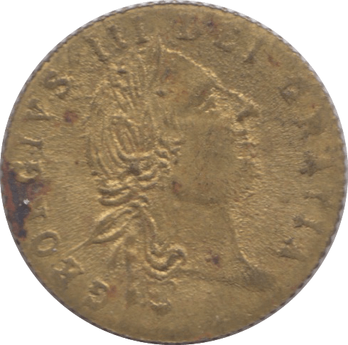 1798 GAMING TOKEN HALF GUINEA STYLE - GAMING TOKEN - Cambridgeshire Coins