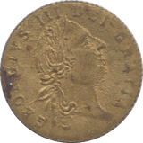 1798 GAMING TOKEN HALF GUINEA STYLE - GAMING TOKEN - Cambridgeshire Coins