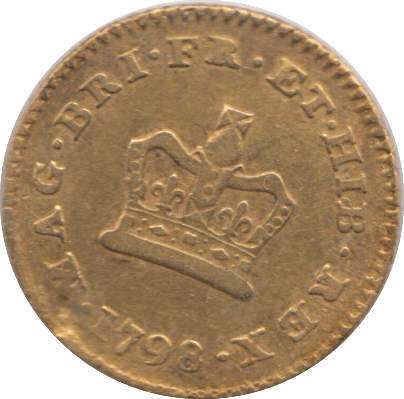 1798 GOLD THIRD GUINEA - Guineas - Cambridgeshire Coins