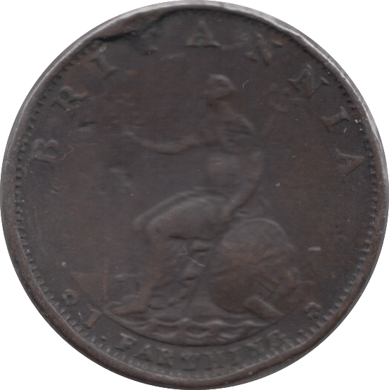 1799 FARTHING ( FINE ) - Farthing - Cambridgeshire Coins