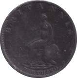 1799 FARTHING ( FINE ) - Farthing - Cambridgeshire Coins
