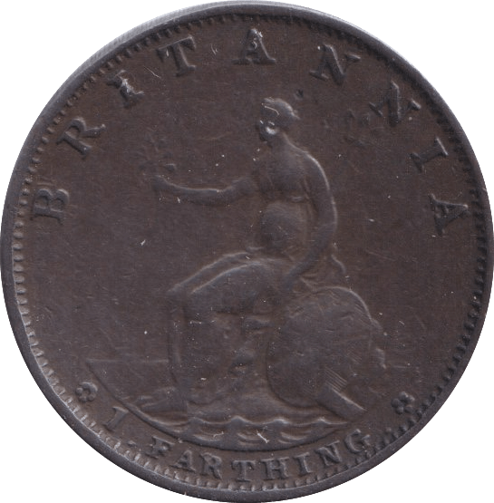 1799 FARTHING ( VF ) 2 - Farthing - Cambridgeshire Coins