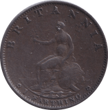1799 FARTHING ( VF ) 2 - Farthing - Cambridgeshire Coins