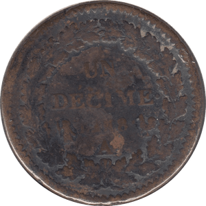 1799 FRANCE UN DECIME - WORLD COINS - Cambridgeshire Coins