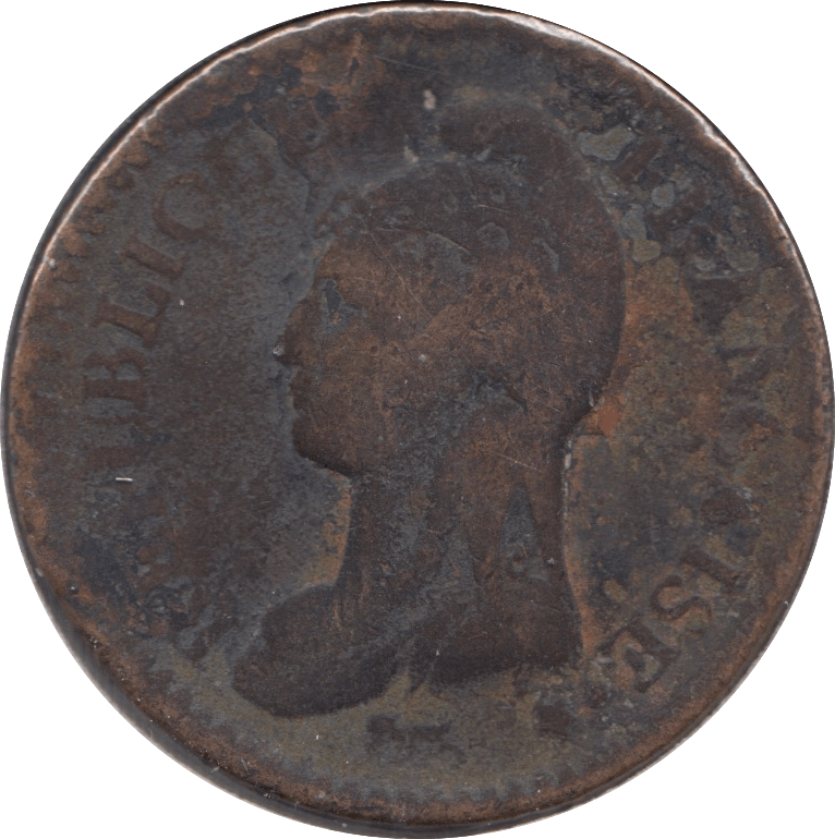 1799 FRANCE UN DECIME - WORLD COINS - Cambridgeshire Coins