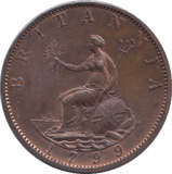 1799 HALFPENNY ( BU ) - Halfpenny - Cambridgeshire Coins
