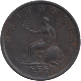 1799 HALFPENNY ( EF ) 4 - HALFPENNY - Cambridgeshire Coins