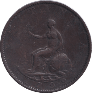 1799 HALFPENNY ( GF ) - Halfpenny - Cambridgeshire Coins
