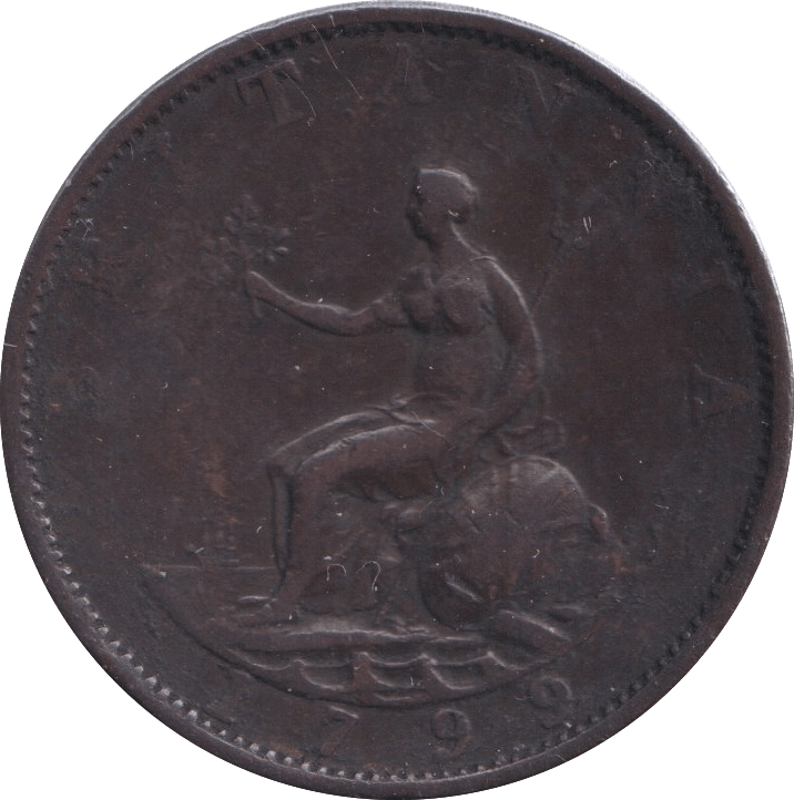 1799 HALFPENNY ( GF ) - Halfpenny - Cambridgeshire Coins