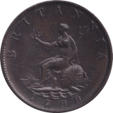 1799 HALFPENNY ( GVF ) - Halfpenny - Cambridgeshire Coins