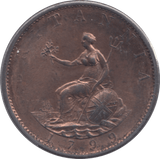 1799 HALFPENNY ( UNC ) - HALFPENNY - Cambridgeshire Coins