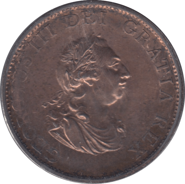 1799 HALFPENNY ( UNC ) - HALFPENNY - Cambridgeshire Coins