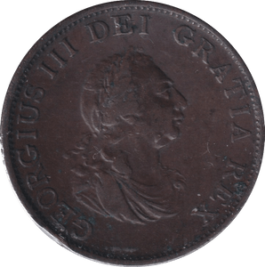 1799 HALFPENNY ( VF ) - Halfpenny - Cambridgeshire Coins