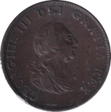 1799 HALFPENNY ( VF ) - Halfpenny - Cambridgeshire Coins