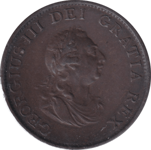 1799 HALFPENNY ( VF ) - Halfpenny - Cambridgeshire Coins