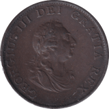 1799 HALFPENNY ( VF ) - Halfpenny - Cambridgeshire Coins