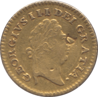 1800 GOLD THIRD GUINEA GEORGE III - Guineas - Cambridgeshire Coins