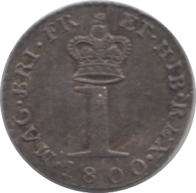 1800 MAUNDY ONEPENCE ( EF ) - MAUNDY COINS - Cambridgeshire Coins